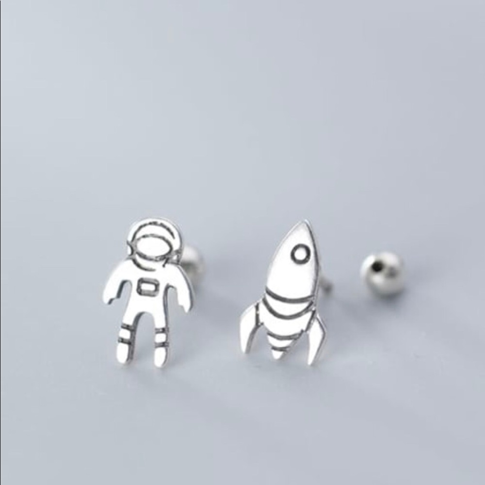 Astronaut Earrings